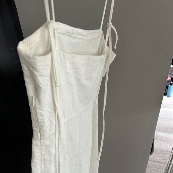 Zara white summer dress - Picture 4 of 4